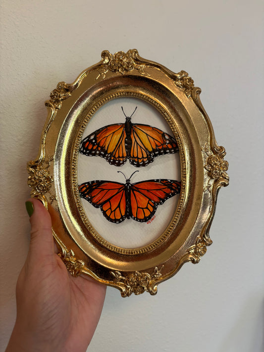 Monarch and Viceroy | Original Painting