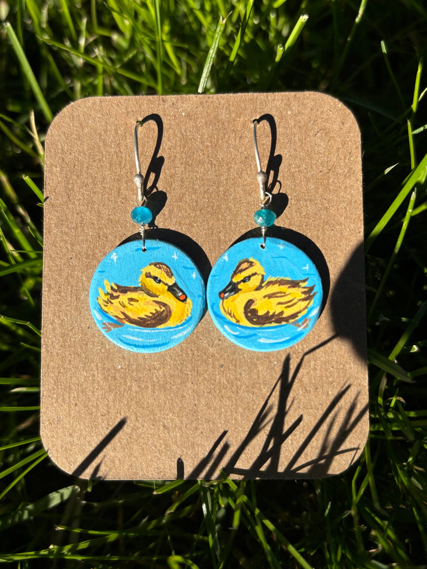 Duckling earrings