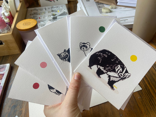 Critter cards set
