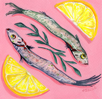 Sardines | Original Painting