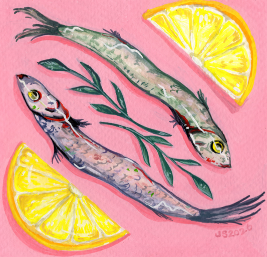 Sardines | Original Painting
