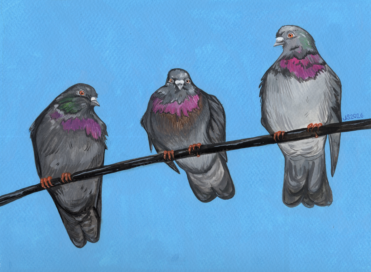 Playing Telephone | Original painting