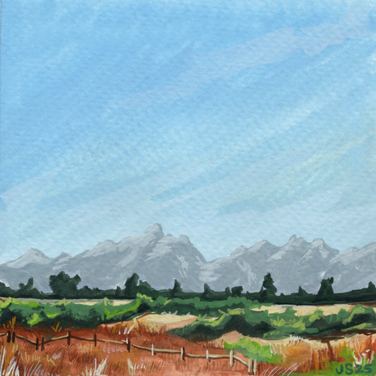 Tetons | Original Painting